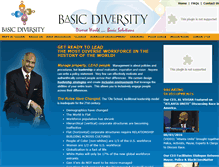 Tablet Screenshot of basicdiversity.com